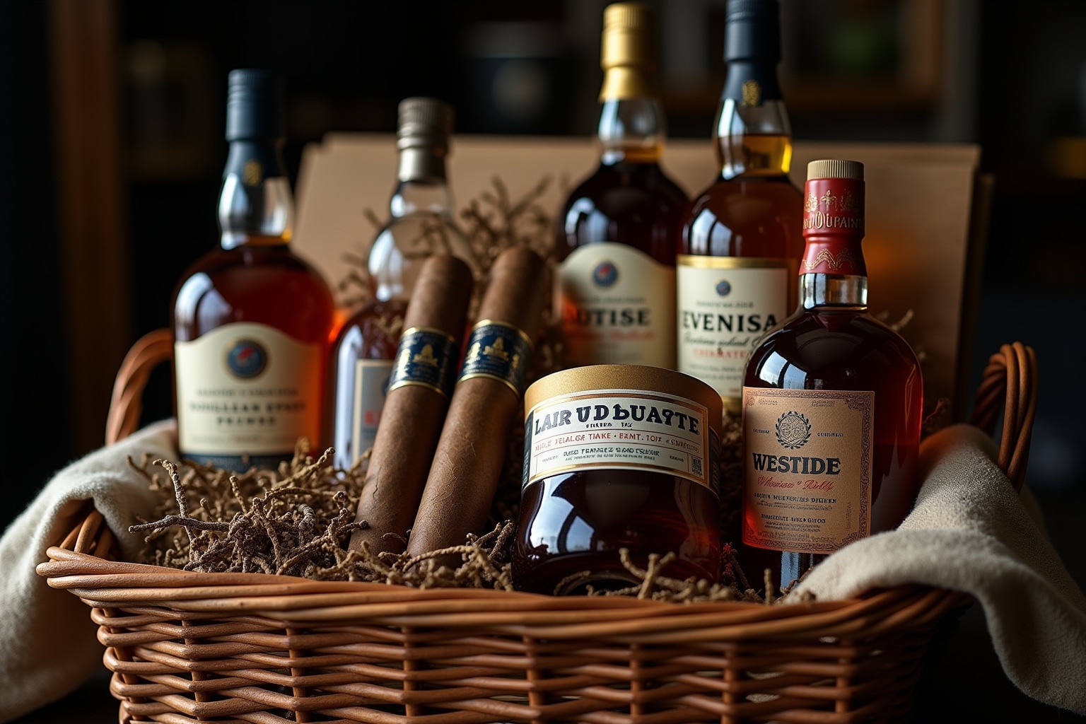 Einzigartige Geschenkkörbe für Männer - Inspiration