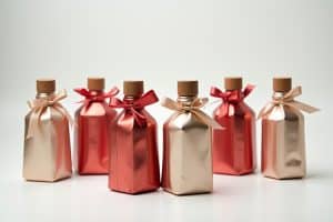 14 Flaschen als Geschenk verpacken Ideen